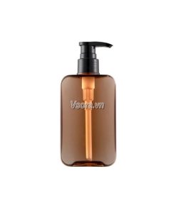 Chai dầu gội, sữa tắm PETG 200ml trong suốt S101-007-200