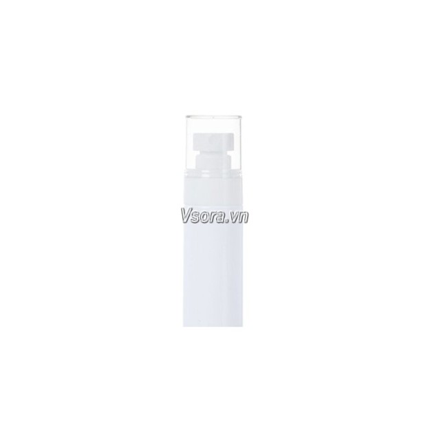 Chai nước hoa, xịt tóc PET 50ml màu trắng S101-011-50