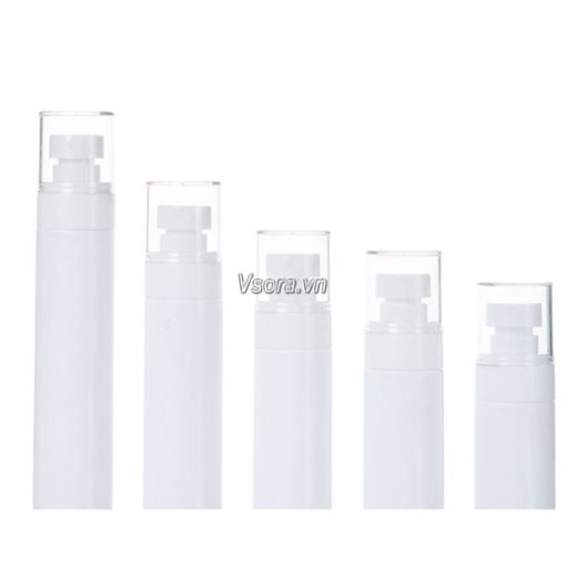 Chai nước hoa, xịt tóc PET màu trắng S101-011