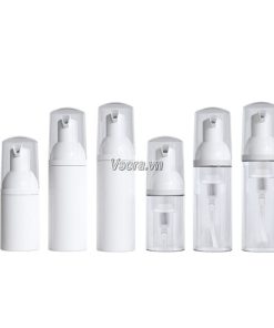 Chai tạo bọt PET màu trắng/trong suốt S101-010