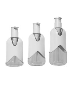 Chai dầu gội, dầu xả PET 300ml, 400ml, 500ml trong suốt