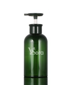 Chai nhựa PET đựng dầu gội đầu 350ml xanh S34-006-350