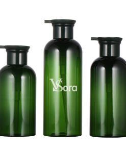 Chai nhựa PET đựng dầu gội đầu 500ml xanh S34-006-500